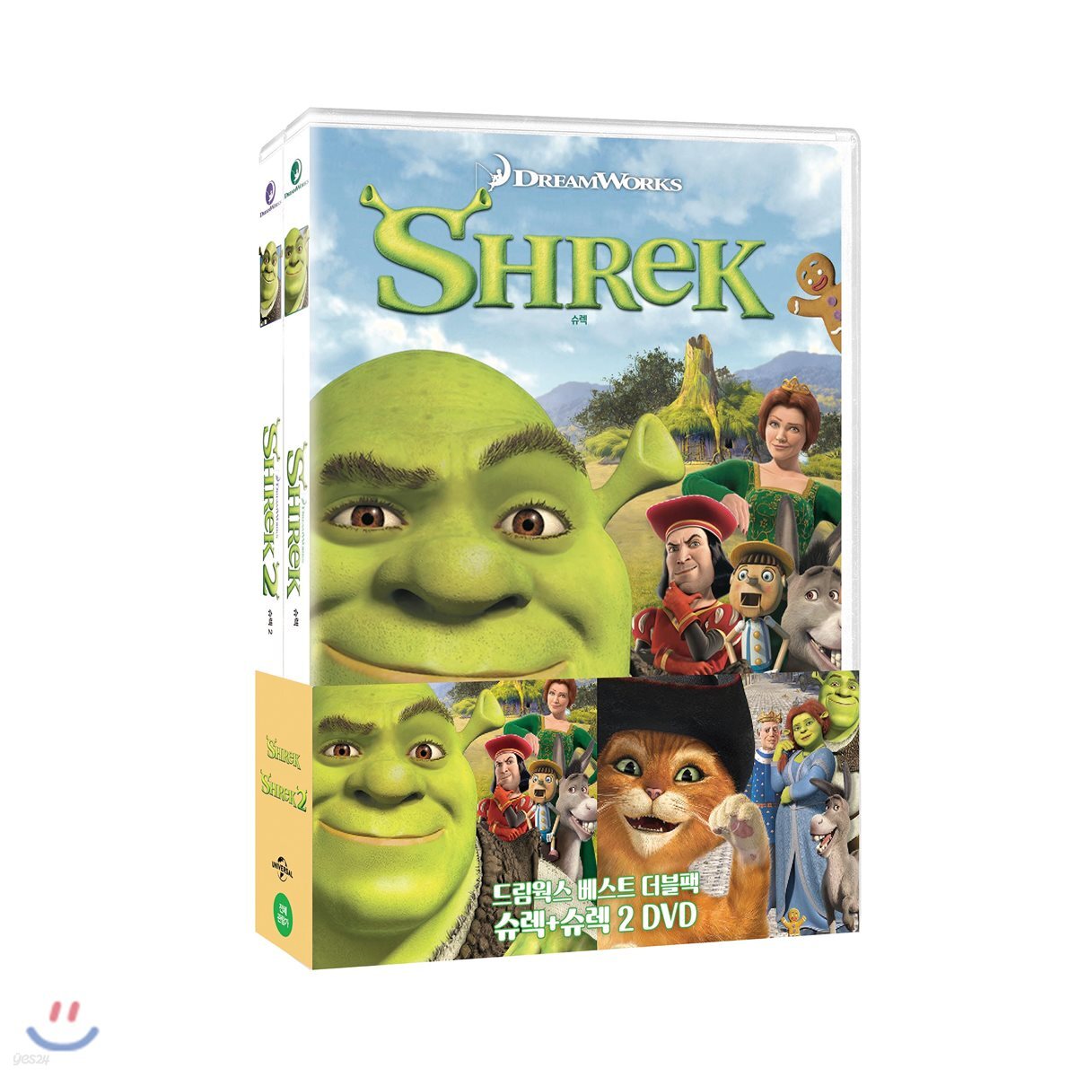슈렉 더블팩 (2Disc) : DVD