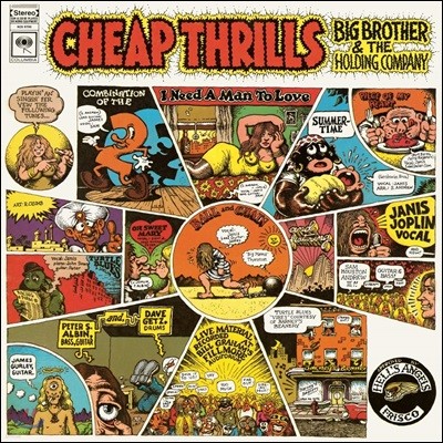 Big Brother / The Holding Company (  ص  Ȧ ۴) - Cheap Thrills [LP]