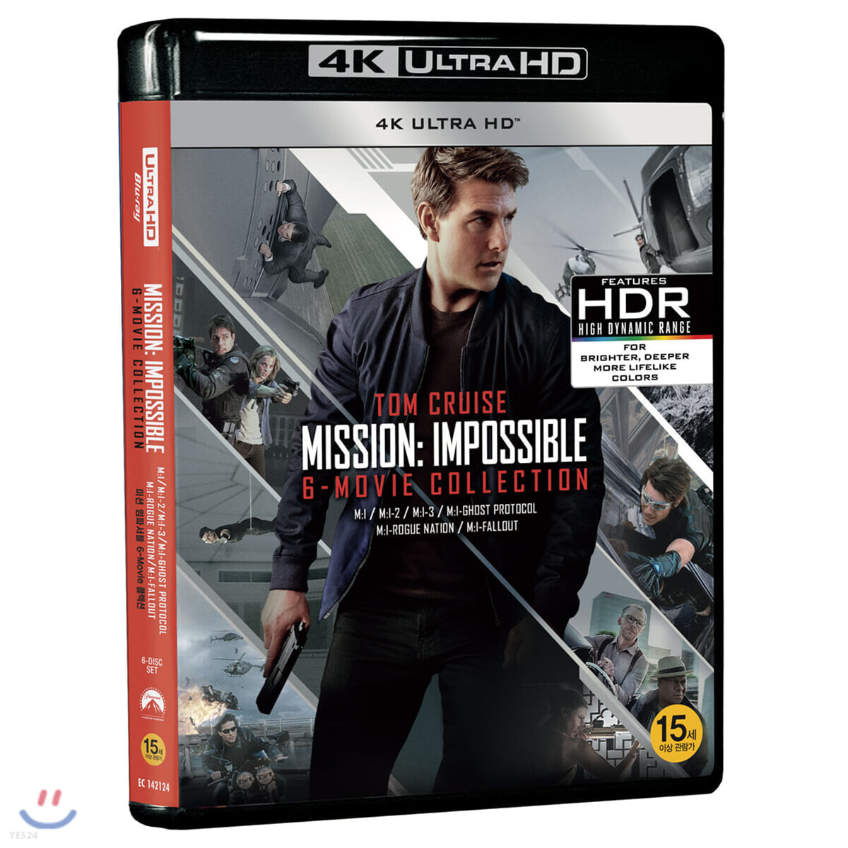 미션 임파서블 6-Movie 콜렉션 (6Disc 4K UHD) : 블루레이