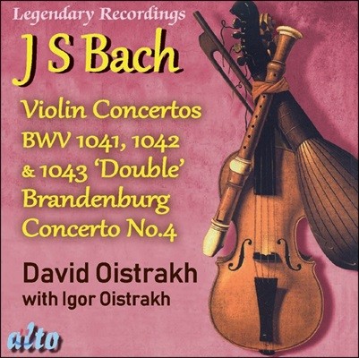 David Oistrakh : ̿ø ְ, θũ ְ 4 (Bach: Violin Concertos, Brandenburg Concerto No. 4)