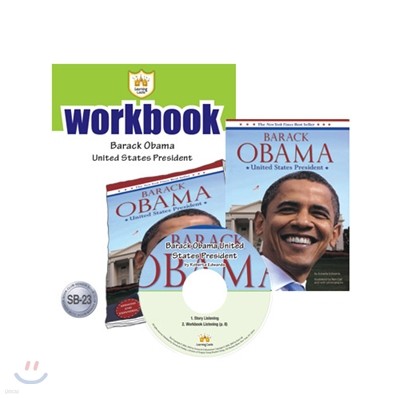 ĳ ôϾ B23 : Barack Obama United States President : Student book + Work Book + CD