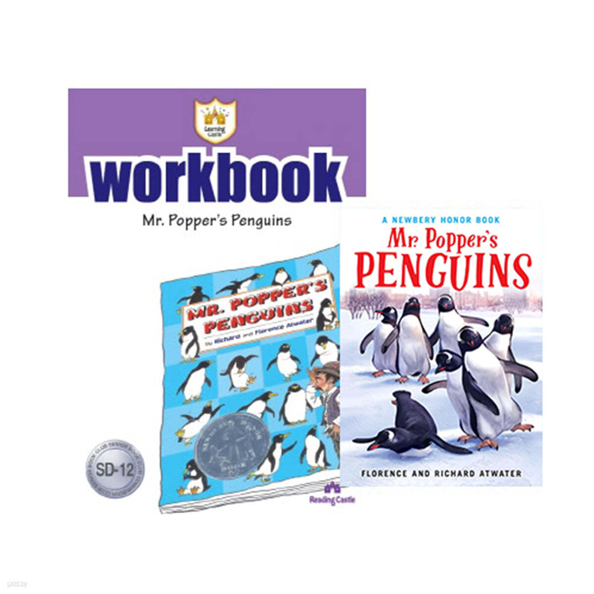 러닝캐슬 시니어 D12 : Mr. Popper's Penguins : Student book + Work Book