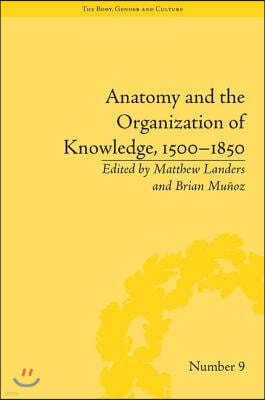 Anatomy and the Organization of Knowledge, 1500?1850