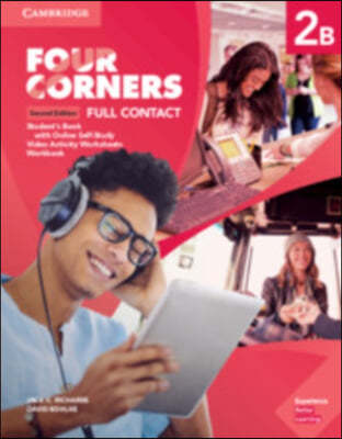 Four Corners Level 2b Full Contact with Self-Study