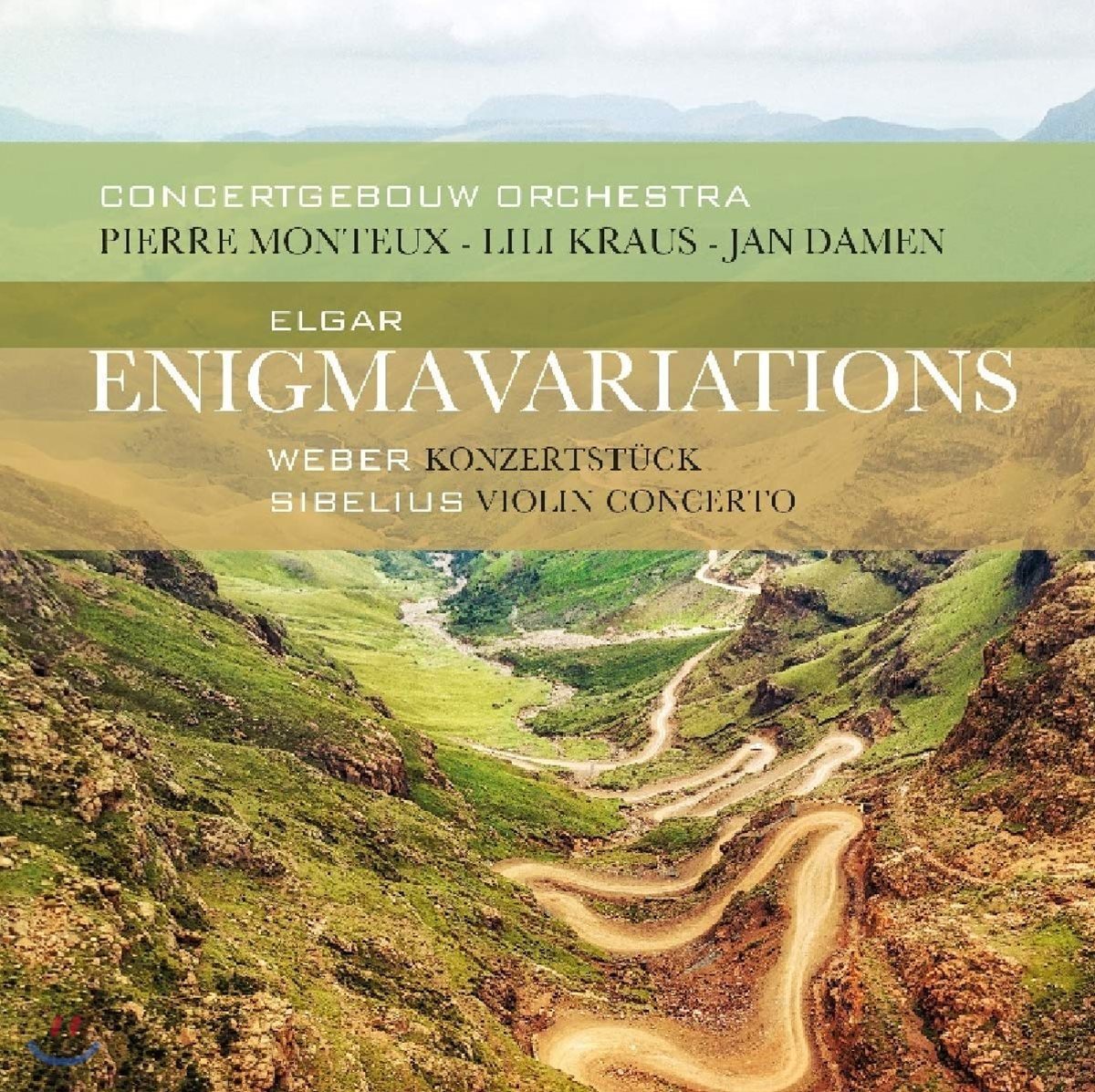 Pierre Monteux  엘가: 수수께끼 변주곡 / 베버: 소협주곡 / 시벨리우스: 바이올린 협주곡 (Elgar: Enigma Variations / Weber: Konzertstuck / Sibelius: Violin Concerto)