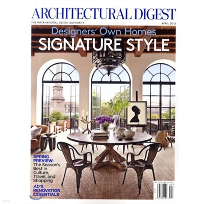 Architectural Digest USA () : 2012 04