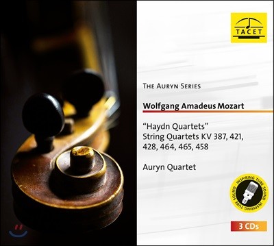 Auryn Quartet 모차르트: '하이든' 현악 사중주 (Mozart: 'Haydn' String Quartets KV 387,421,428,464,465,458)