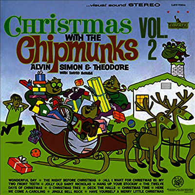 Chipmunks — Christmas With The Chipmunks 2 앨범 커버