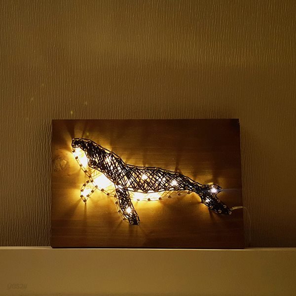 LED 고래 스트링아트 만들기 패키지 DIY