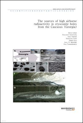 The sources of high airborne radioactivity in cryoconite holes from the Caucasus (Georgia)