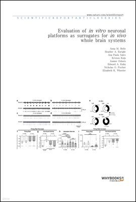 Evaluation of in vitro neuronal platforms as surrogates for in vivo whole brain systems