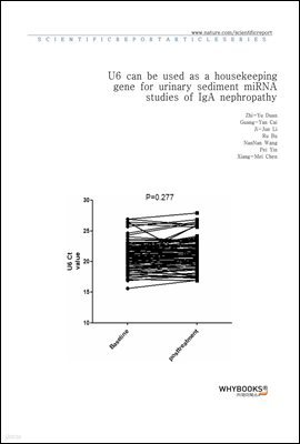 U6 can be used as a housekeeping gene for urinary sediment miRNA studies of IgA nephropathy