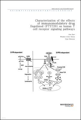 Characterization of the effects of immunomodulatory drug fingolimod (FTY720) on human T cell receptor signaling pathways