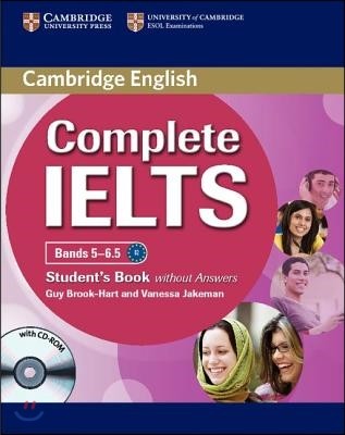 Complete Ielts Bands 5-6.5 Student's Book Without Answers [With CDROM]