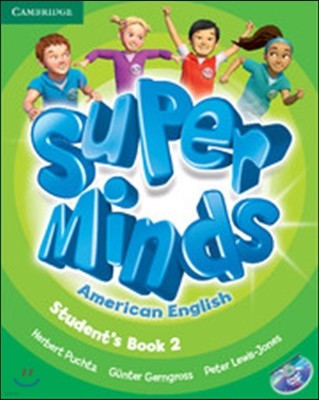 Super Minds American English Level 2 Student's Book + Dvd-rom