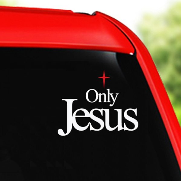 [차량스티커]Only Jesus(2종)