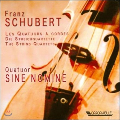 Quatuor Sine Nomine Ʈ    (Schubert: String Quartets) [5CD]