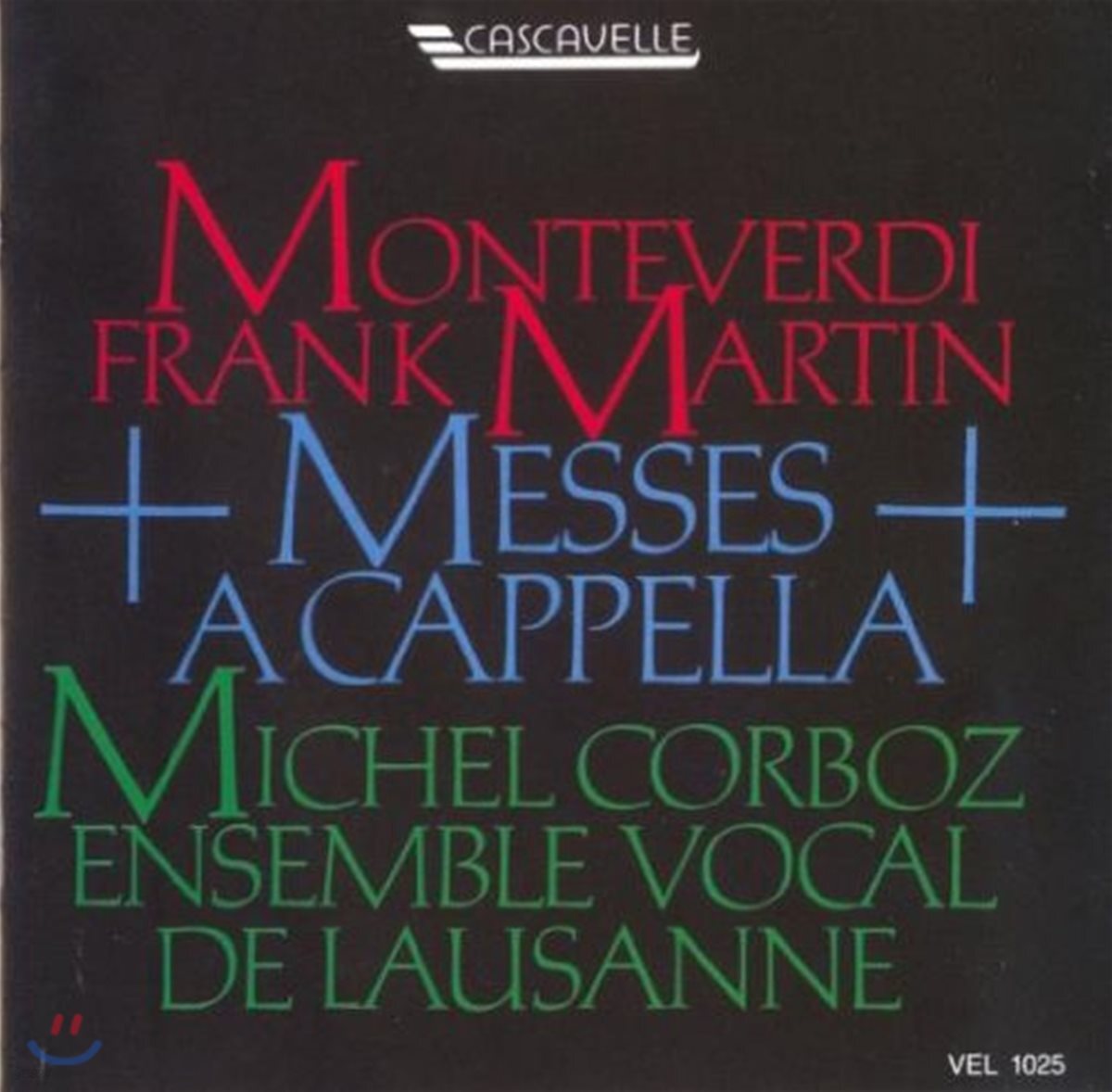 Michel Corboz 몬테베르디: 4성부를 위한 미사 / 마르탱: 이중합창을 위한 미사 (Monteverdi: Messa A 4 Voci Da Cappella / Martin: Messe fur 2 vierstimmige Chore)
