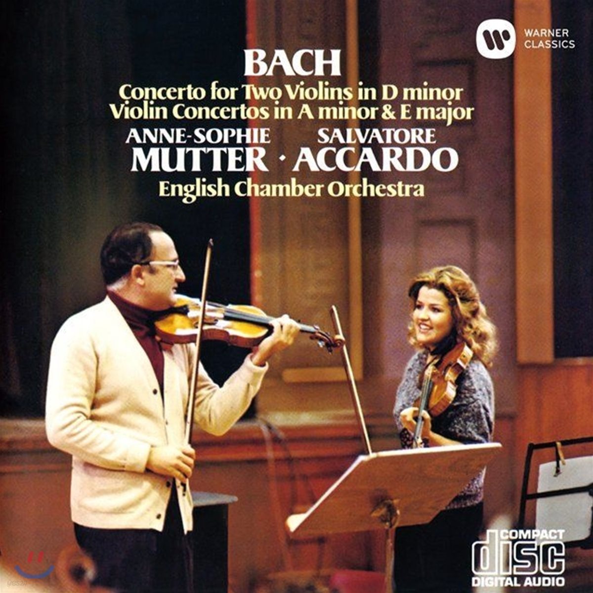 Anne-Sophie Mutter / Salvatore Accardo 바흐: 바이올린 협주곡 (Bach: Concerto For Two Violins)