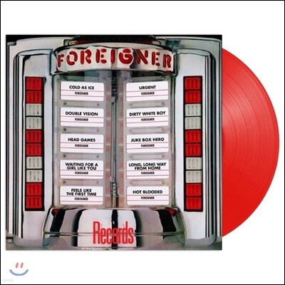 Foreigner — Records 포리너 베스트 앨범 앨범 커버