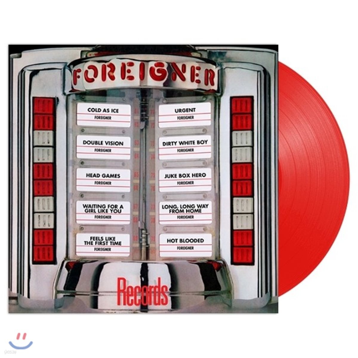 Foreigner - Records 포리너 베스트 앨범 [레드 컬러 LP]