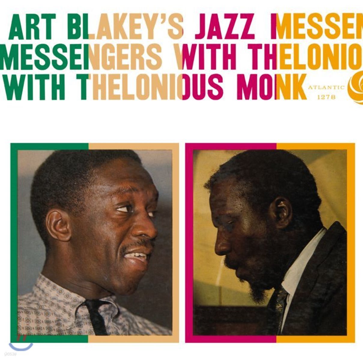 Art Blakey &amp; the Jazz Messengers, Thelonious Monk (아트 블래키 앤 더 재즈 메신저스, 텔로니어스 몽크) - Art Blakey &amp; the Jazz Messengers With Thelonious Monk [LP]