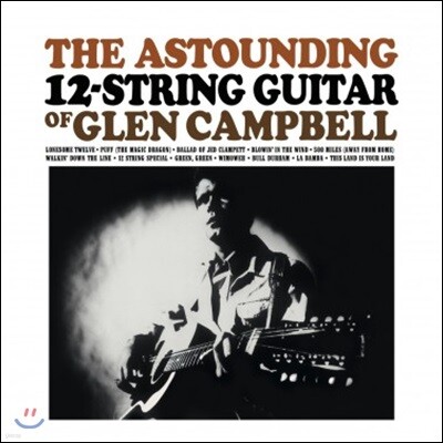 Glen Campbell — Astounding 12-String Guitar Of Glen Campbell 앨범 커버