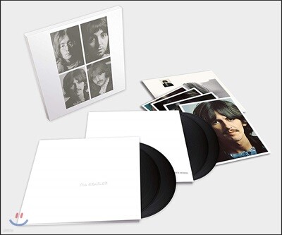 The Beatles — (White Album) 비틀즈 화이트 50주년 기념 앨범 앨범 커버