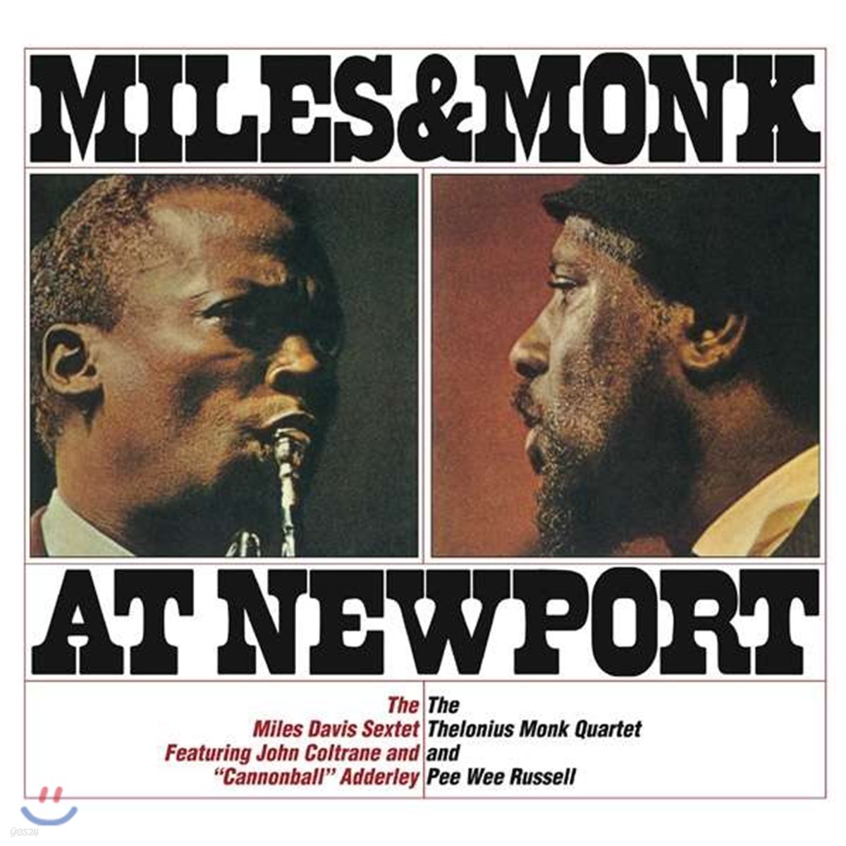 Miles Davis & Thelonious Monk (마일즈 데이비스 & 델로니어스 몽크) - Miles & Monk At Newport [LP]