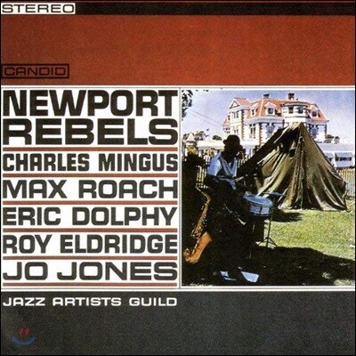 Charles Mingus, Max Roach, Eric Dolphy — Newport Rebels 앨범 커버
