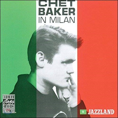 Chet Baker — In Milan 앨범 커버