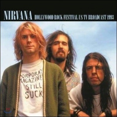 Nirvana — Hollywood Rock Festival - US TV Broadcast 1993 앨범 커버