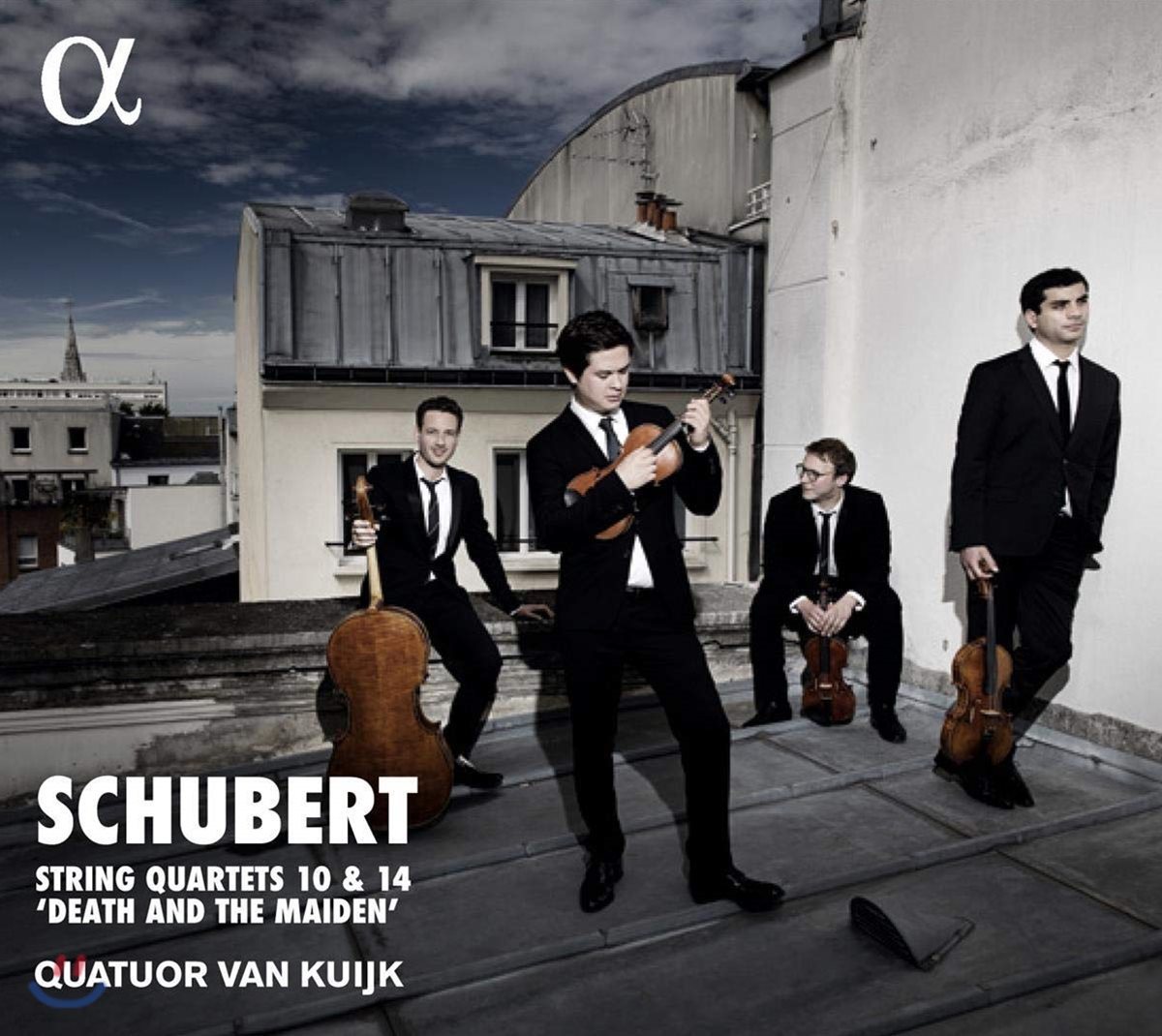 Quatuor Van Kuijk 슈베르트: 현악 4중주 10번, 14번 &#39;죽음과 소녀&#39; - 반 쿠이크 사중주단