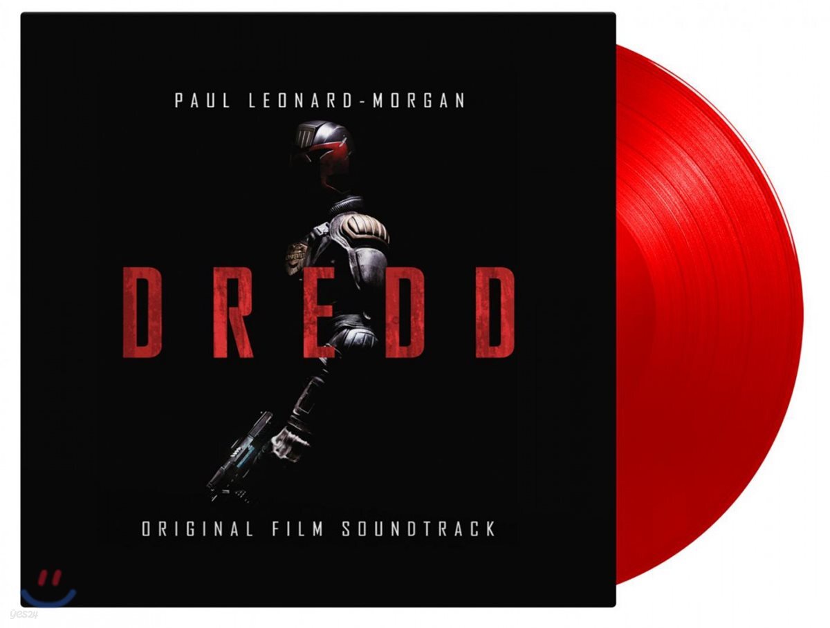 저지 드레드 영화음악 (Dredd OST by Paul Leonard-Morgan) [레드 컬러 LP]