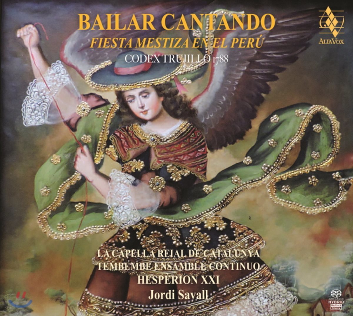 Jordi Savall 바로크와 남미음악의 조합 [1788년 트루히요의 사본] (Bailar Cantando - Fiesta Mestiza En Peru [Codex Trujillo, 1788]