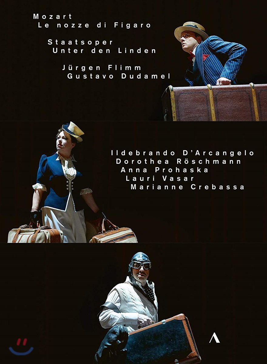 Gustavo Dudamel 모차르트: 오페라 &#39;피가로의 결혼&#39; (Mozart: Le nozze di Figaro) [2DVD]