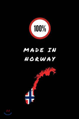 100% Made in Norway: Lined Notepad