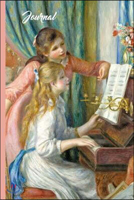 Auguste Renoir Two Girls at the Piano Vintage Art Journal