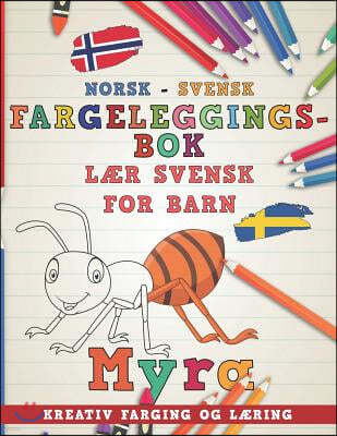 Fargeleggingsbok Norsk - Svensk I L