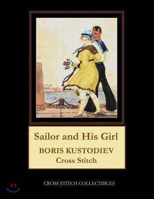 Sailor and His Girl: Boris Kustodiev Cross Stitch Pattern