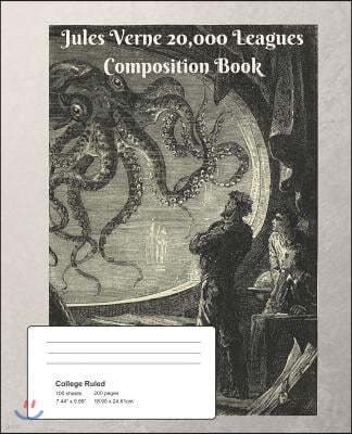 Jules Verne 20,000 Leagues Composition Books