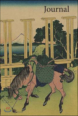 Journal: Mt. Fuji, Senju: Timeless Ukiyoe Notebook / Writing Journal - Japanese Woodblock Print: Classic EDO Era Ukiyoe Art by