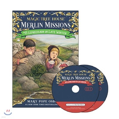 Merlin Mission #15 : Leprechaun in Late Winter (Book & CD)