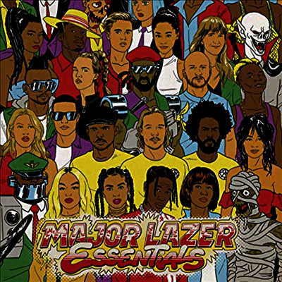 Major Lazer — Essentials (Poster)(Gatefold) 앨범 커버