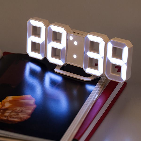에버클락 3D LED벽시계/인테리어시계/탁상시계/무소음/가성비굿