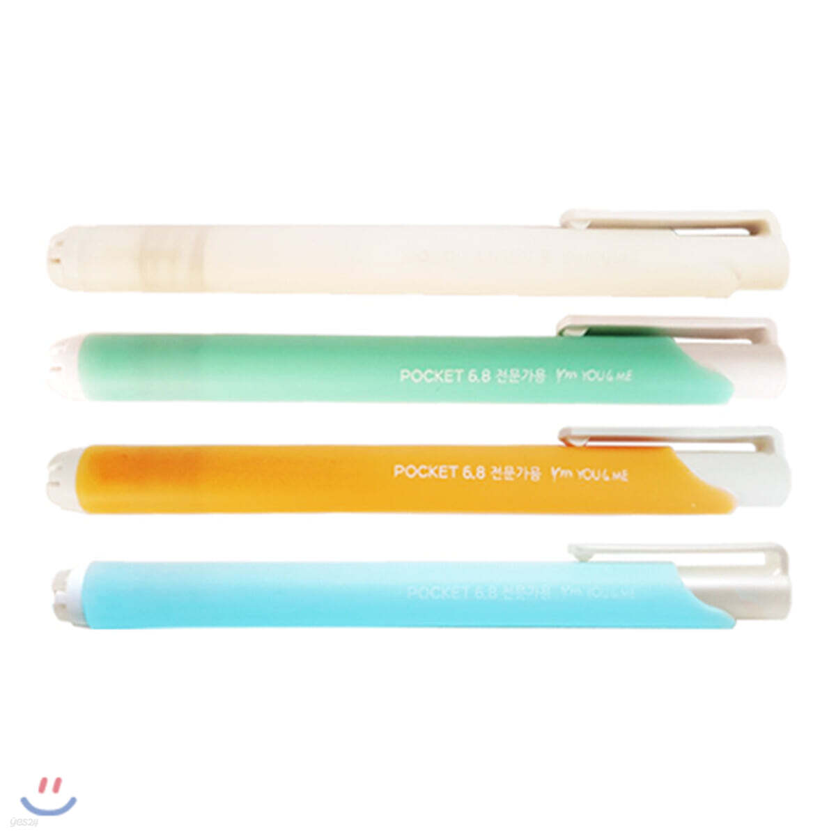 [예스24배송] 6.8 노크식 포켓 지우개 (색상랜덤배송)