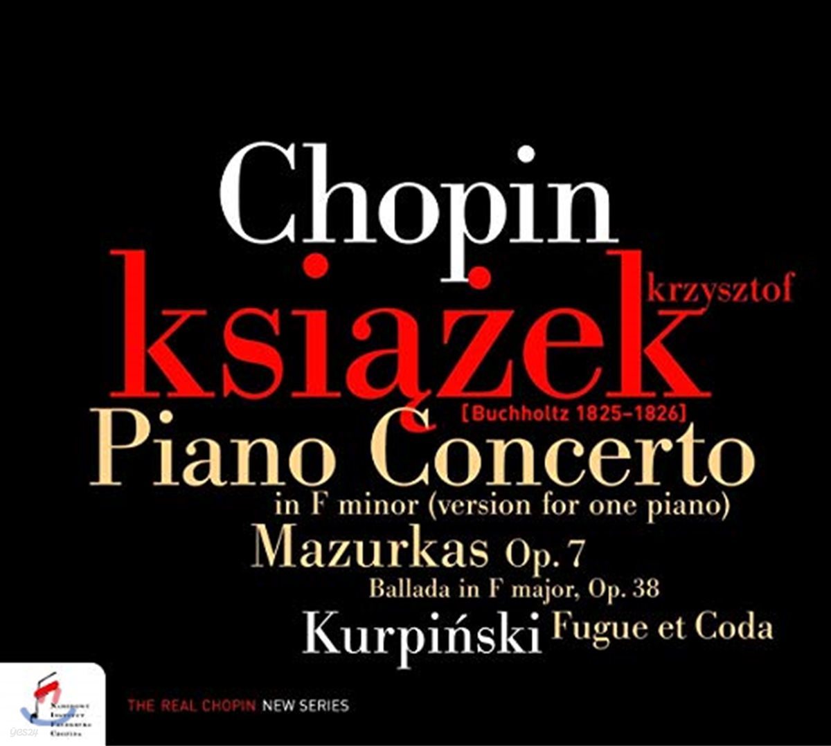 Krzysztof Ksiazek 쇼팽: 피아노 협주곡 2번(독주 판본), 네 곡의 마주르카 op.7 외 (Chopin: Piano Concerto in F minor version for one piano, Mazurkas Op. 7)