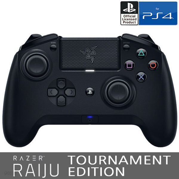 PS4 레이저 라이쥬 토너먼트 무선 컨트롤러 / Raiju 게임패드