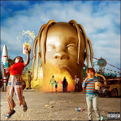 Travis Scott — 3집 Astroworld 앨범 커버