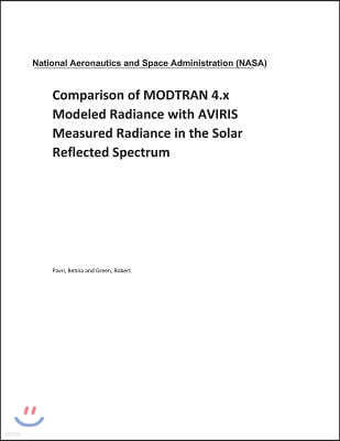 Comparison of Modtran 4.X Modeled Radiance with Aviris Measured Radiance in the Solar Reflected Spectrum